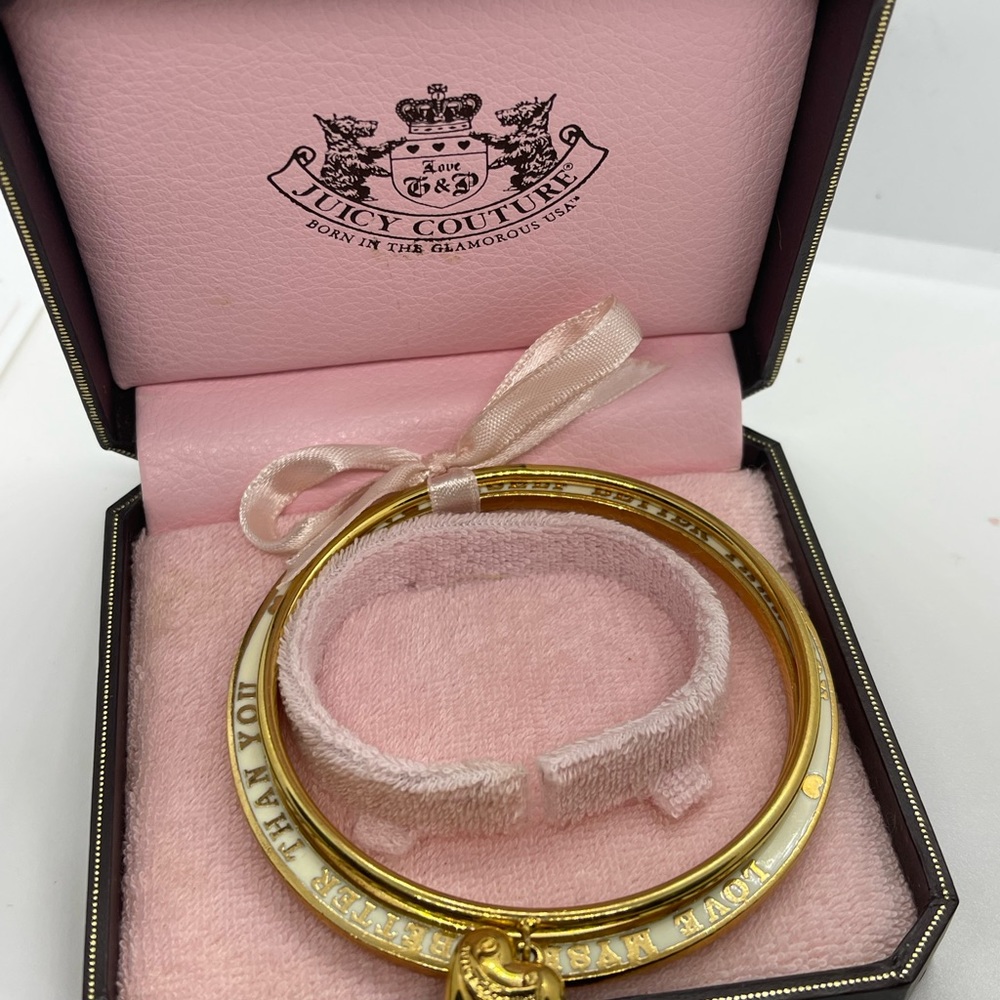 Vintage Y2K Juicy Couture Bangles